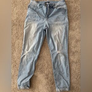 Royalty For Me Light Blue High-Rise Jeans